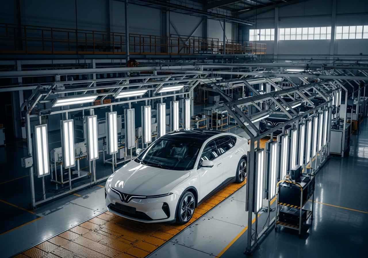 VinFast Mulai Produksi di Subang Saat Jaecoo J5 Puncaki Pasar EV Indonesia