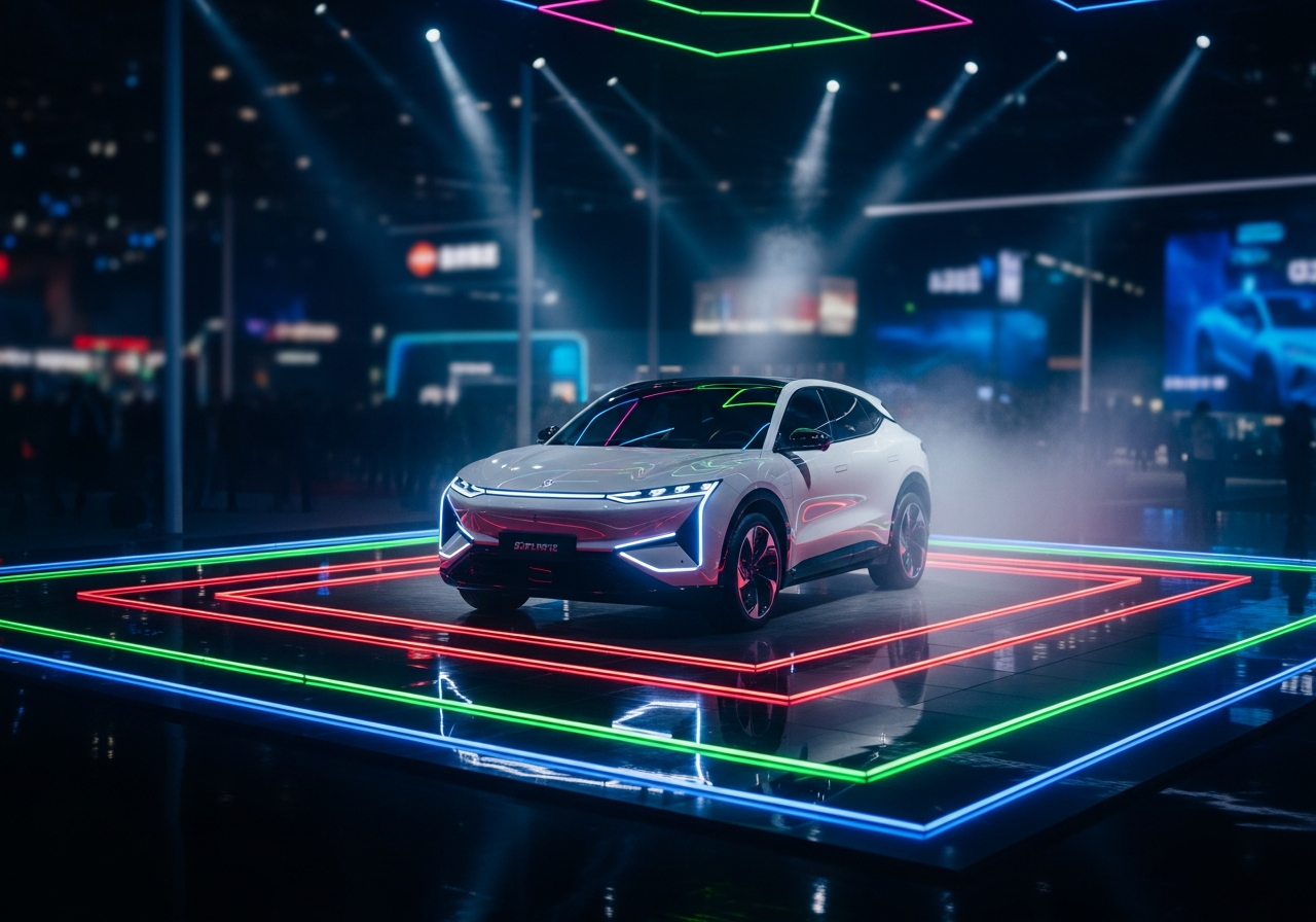 Loncatan Baterai China dan Produksi Tesla Cybercab di Beijing Auto Show 2026